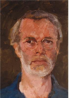 Portrait of Michael Browne: Self-portrait